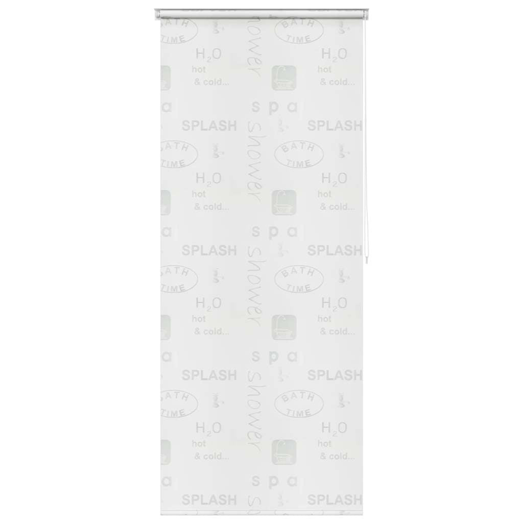 vidaXL Duschrollo 80x240 cm Splash-Design