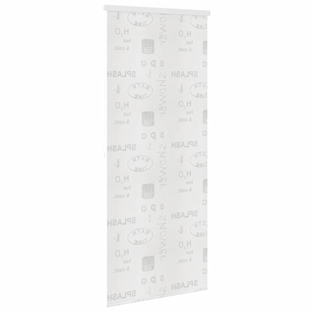 vidaXL Duschrollo 80x240 cm Splash-Design
