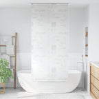 vidaXL Duschrollo 80x240 cm Splash-Design