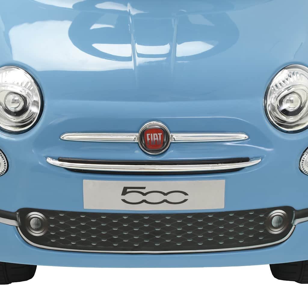 vidaXL Aufsitzauto Fiat 500 Blau