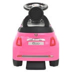 vidaXL Kinder-Aufsitzauto Fiat 500 Rosa