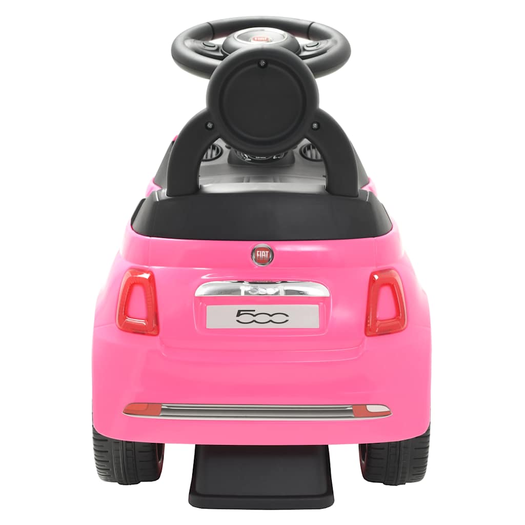 vidaXL Kinder-Aufsitzauto Fiat 500 Rosa