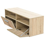 vidaXL 2 Stk. TV-Schränke Holzwerkstoff 95x35x36 cm Eiche