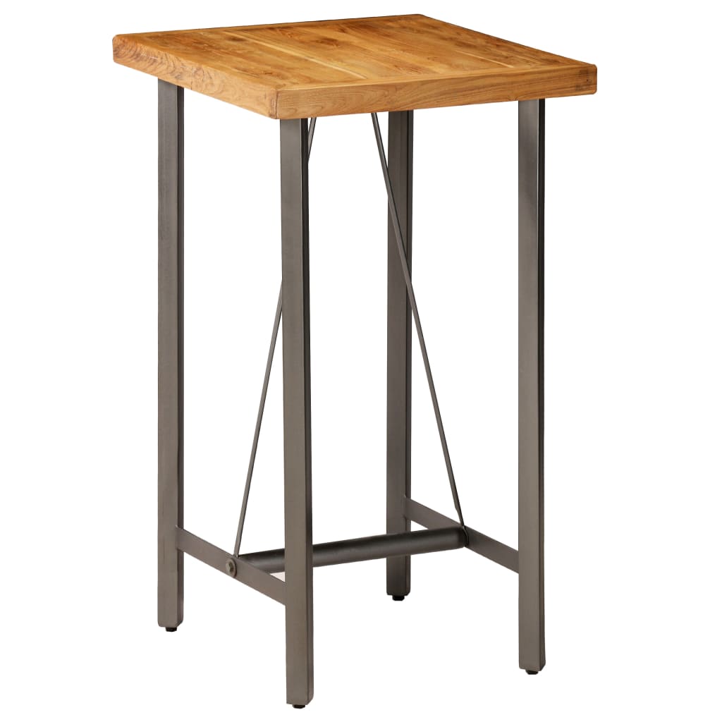 vidaXL Bar-Set 3-tlg. Recyceltes Massivholz Teak