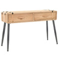 vidaXL Konsolentisch Massivholz Tanne 115x40,5x76 cm