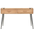 vidaXL Konsolentisch Massivholz Tanne 115x40,5x76 cm