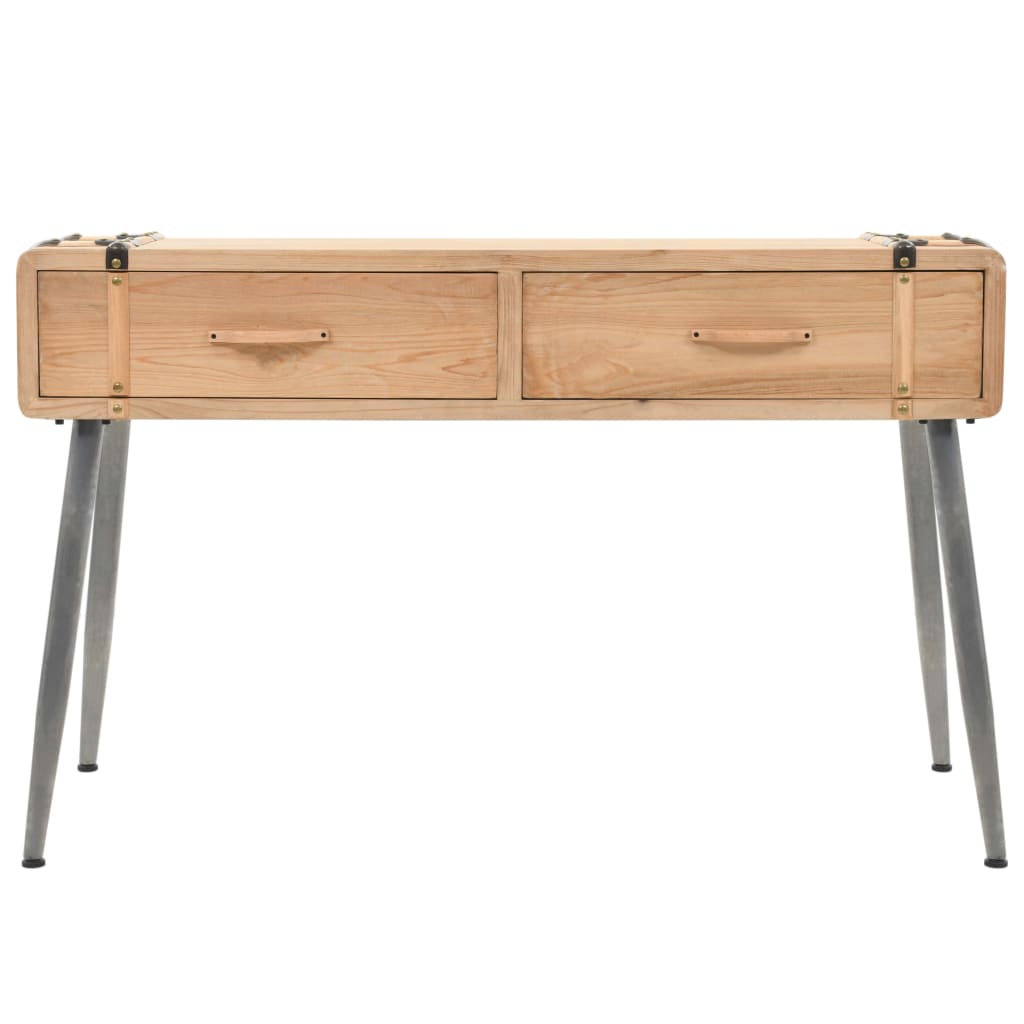 vidaXL Konsolentisch Massivholz Tanne 115x40,5x76 cm