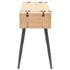 vidaXL Konsolentisch Massivholz Tanne 115x40,5x76 cm
