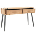 vidaXL Konsolentisch Massivholz Tanne 115x40,5x76 cm
