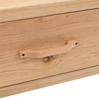 vidaXL Konsolentisch Massivholz Tanne 115x40,5x76 cm