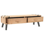 vidaXL TV-Schrank Massivholz Tanne 120x33x35 cm