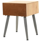 vidaXL Nachtisch Massivholz Tanne 43x38x50 cm