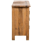 vidaXL Badezimmer-Unterschrank Massivholz Kiefer 70x32x63 cm