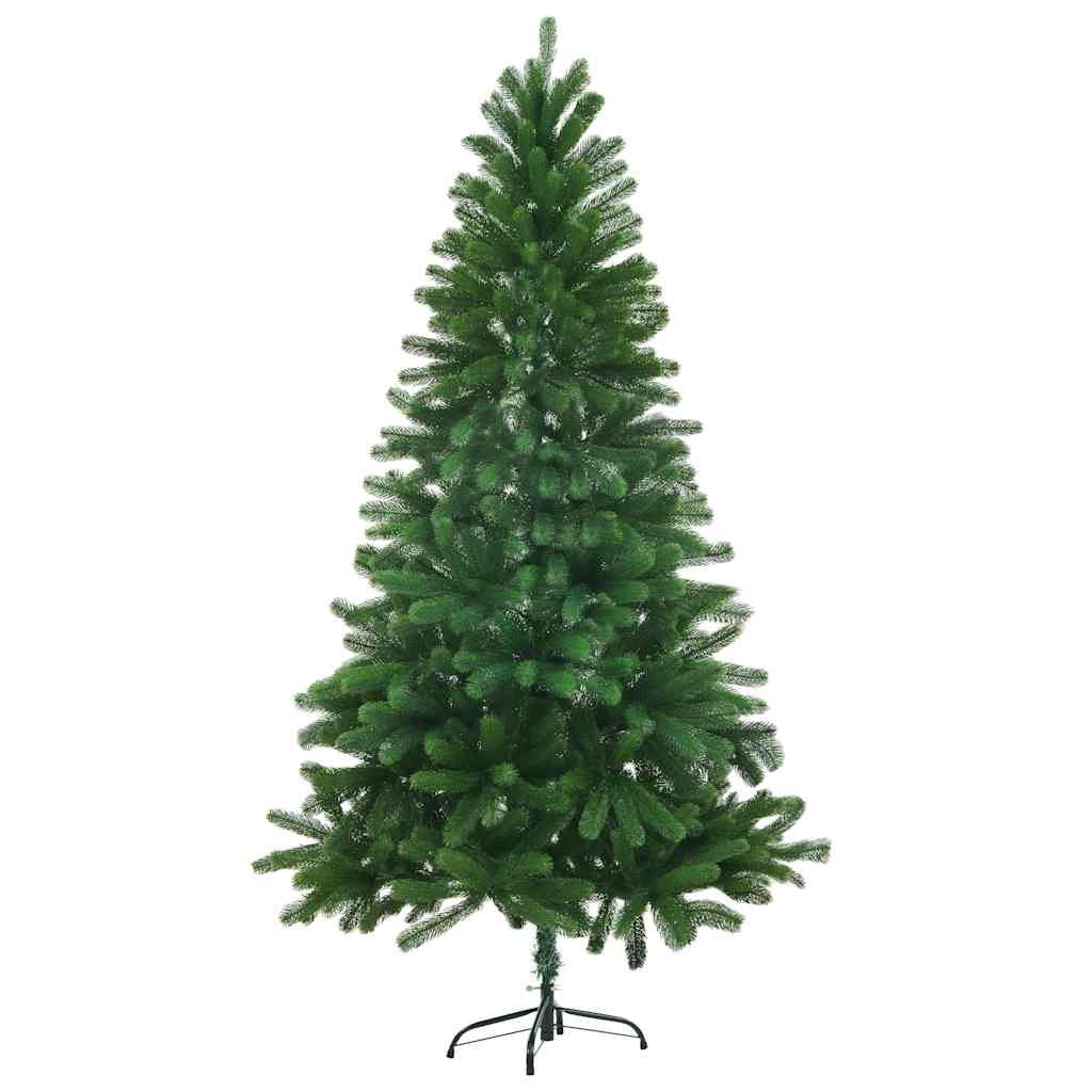 vidaXL Künstlicher Weihnachtsbaum Naturgetreue Nadeln 150 cm Grün