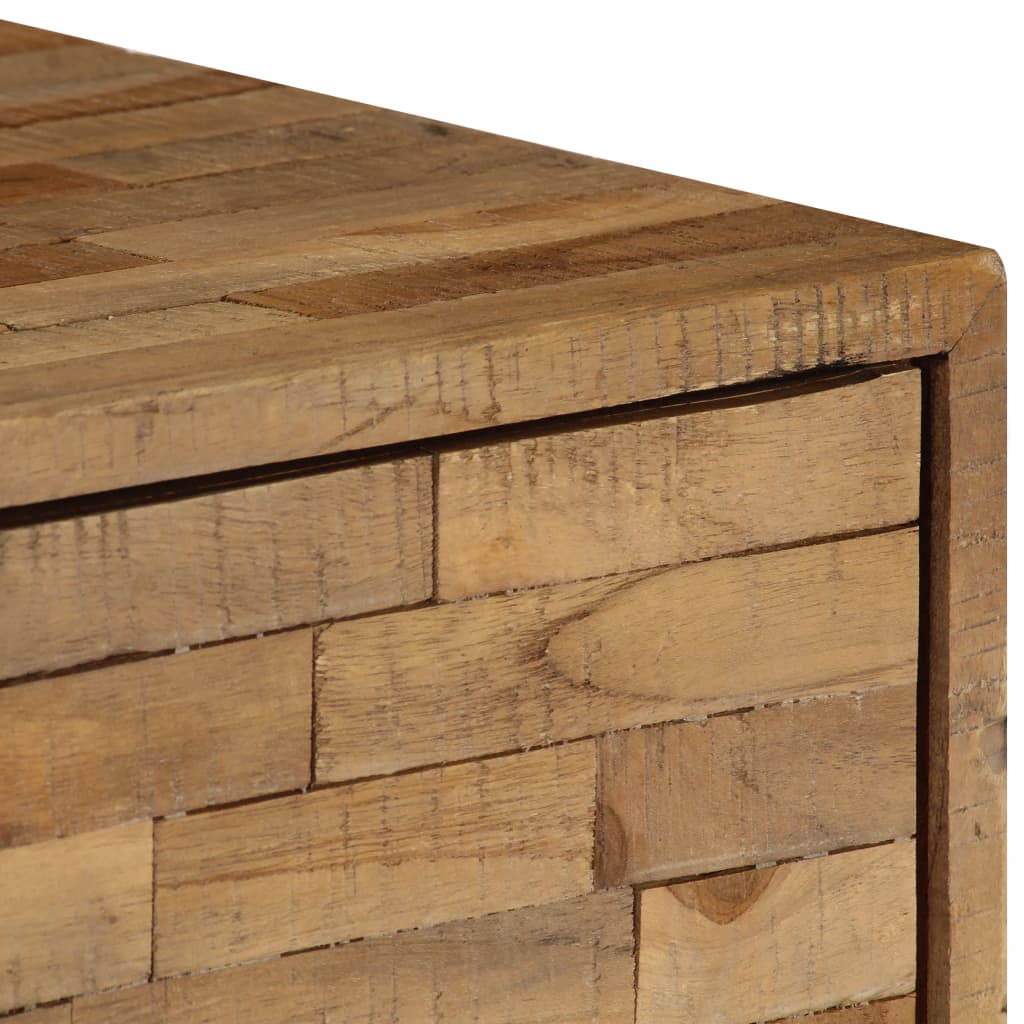 vidaXL Sideboard Recyceltes Teakholz 60x30x75 cm
