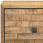 vidaXL Sideboard Recyceltes Teakholz 60x30x75 cm