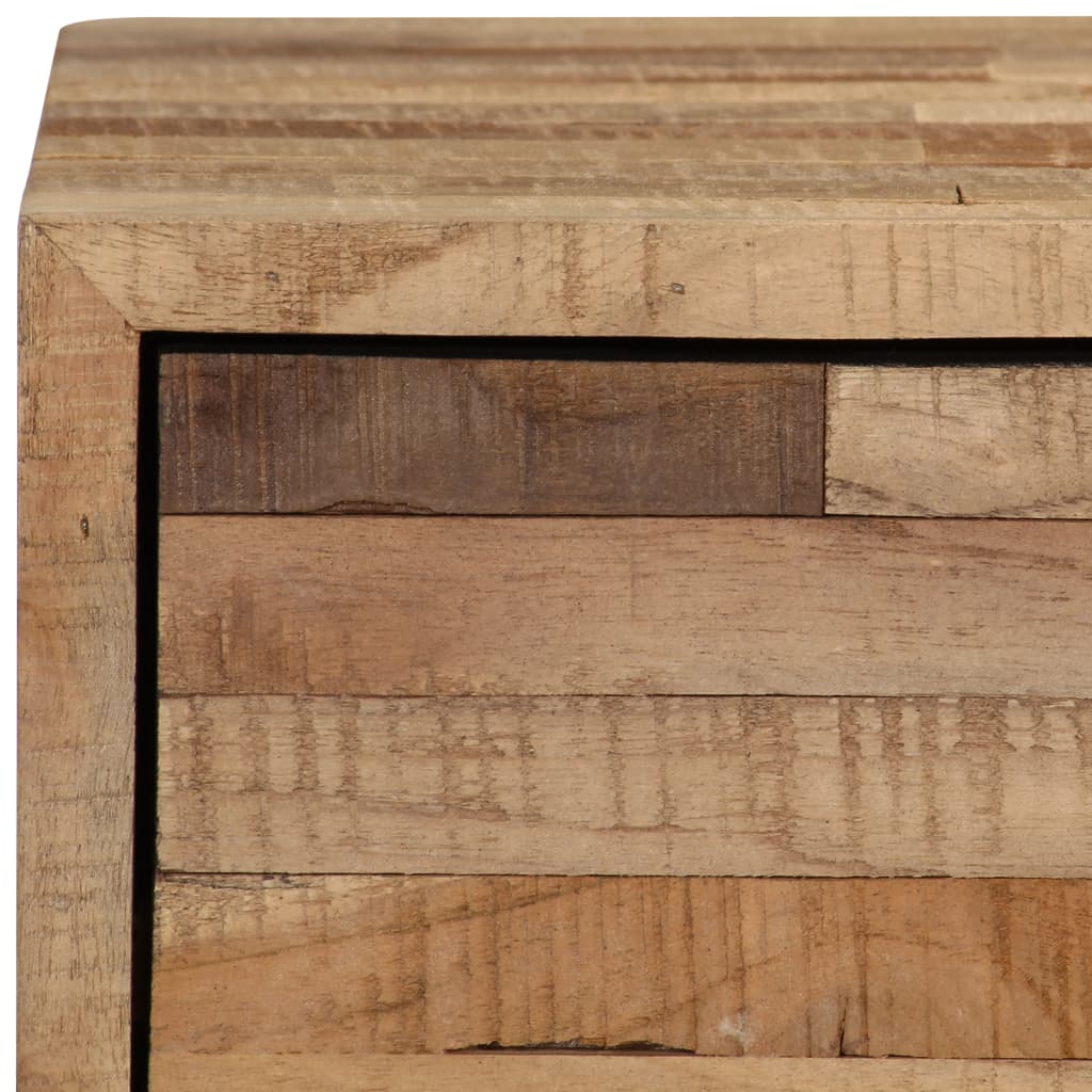vidaXL TV-Schrank Recyceltes Teakholz 90x30x55 cm