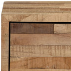 vidaXL TV-Schrank Recyceltes Teakholz 90x30x55 cm