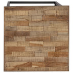 vidaXL Beistelltisch-Set 3-tlg. Recyceltes Teak