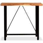 vidaXL 5-tlg. Bar-Set Massivholz Akazie und Altholz