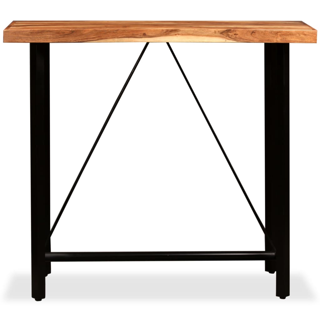 vidaXL 5-tlg. Bar-Set Massivholz Akazie und Altholz
