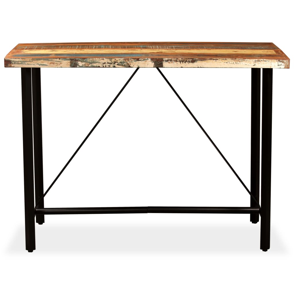 vidaXL 7-tlg. Bar-Set Altholz Massiv