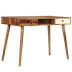 vidaXL Schreibtisch 110 x 55 x 76 cm Massivholz Akazie