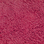 vidaXL Badematten-Set 3-tlg. Stoff Fuchsia