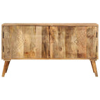 vidaXL Sideboard Mango Massivholz 110x30x60 cm