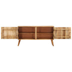 vidaXL Sideboard Mango Massivholz 110x30x60 cm