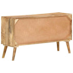 vidaXL Sideboard Mango Massivholz 110x30x60 cm