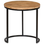 vidaXL Couchtisch-Set 3-teilig Akazienholz Massiv