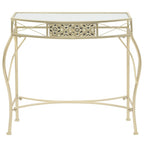 vidaXL Beistelltisch Französischer Stil Metall 82x39x76 cm Golden