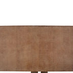 vidaXL Couchtisch Massivholz Tanne 91x51x38 cm Braun