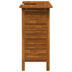 vidaXL Bartisch 110x50x105 cm Massivholz Akazie