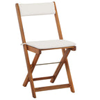 vidaXL 3-tlg. Bistro-Set Klappbar mit Auflagen Massivholz Akazie