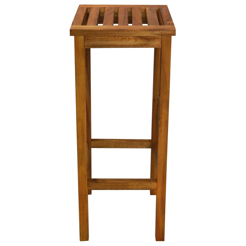 vidaXL Barhocker 2 Stk. Massivholz Akazie