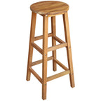 vidaXL Bartisch und Hocker-Set 7-tlg. Akazienholz Massiv