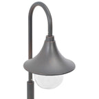 vidaXL Garten-Pollerleuchte E27 120 cm Aluminium Bronzefarben