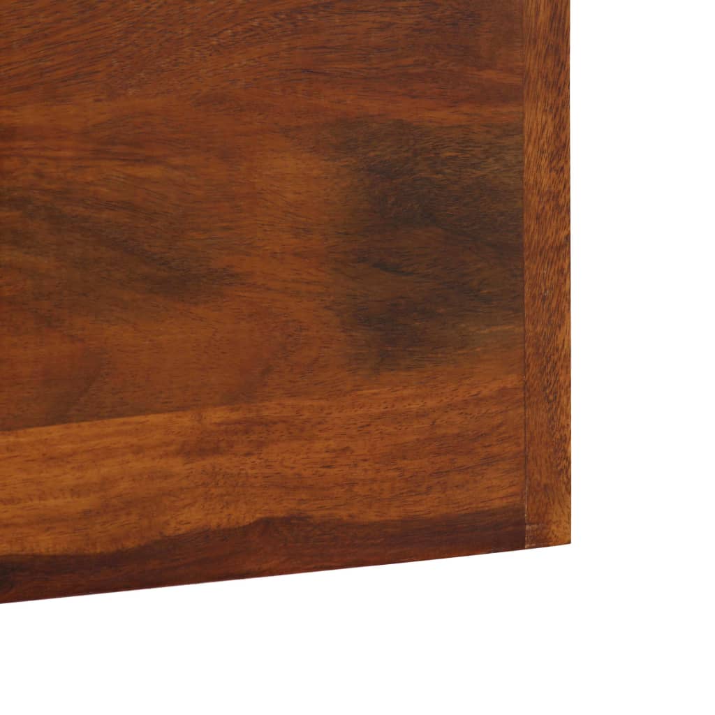 vidaXL Wandgarderobe Massivholz Akazie 118×40 cm