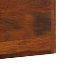 vidaXL Wandgarderobe Massivholz Akazie 118×40 cm