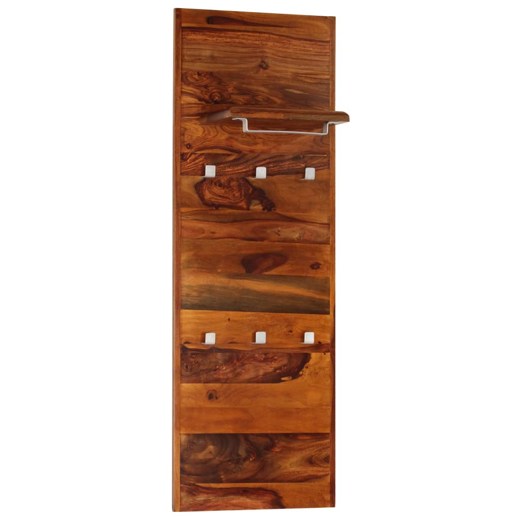 vidaXL Wandgarderobe Massivholz Akazie 118×40 cm