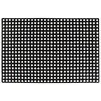 vidaXL Gummimatte 16 mm 80 x 120 cm