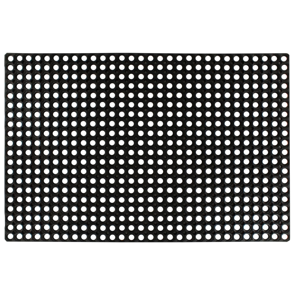 vidaXL Ringgummimatte 22 mm 80x120 cm