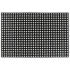 vidaXL Ringgummimatte 22 mm 80x120 cm