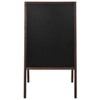 vidaXL Tafel Kundenstopper Doppelseitig Zedernholz Freistehend 60×80cm