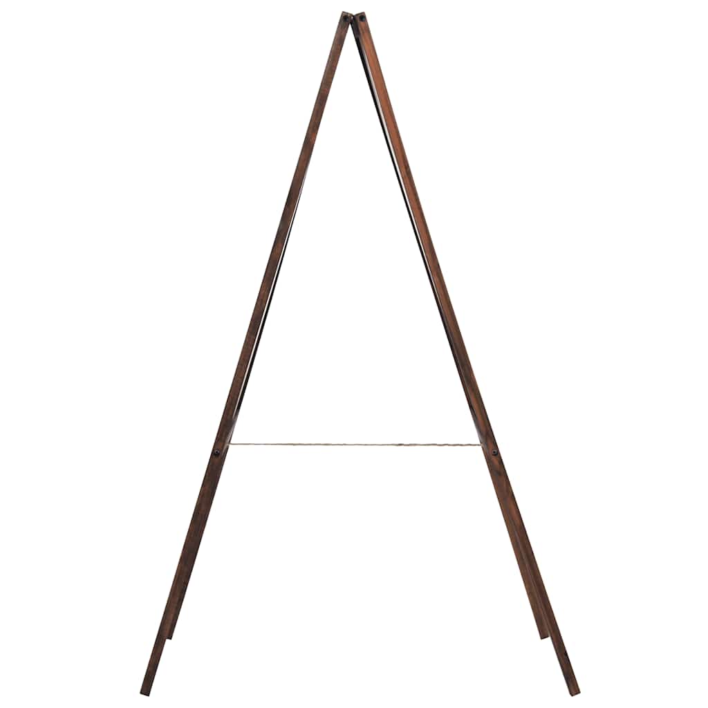 vidaXL Tafel Kundenstopper Doppelseitig Zedernholz Freistehend 60×80cm