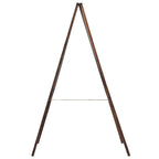 vidaXL Tafel Kundenstopper Doppelseitig Zedernholz Freistehend 60×80cm