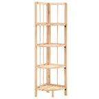 vidaXL Eckregal Zedernholz 27x27x110 cm