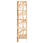 vidaXL Eckregal Zedernholz 27x27x110 cm